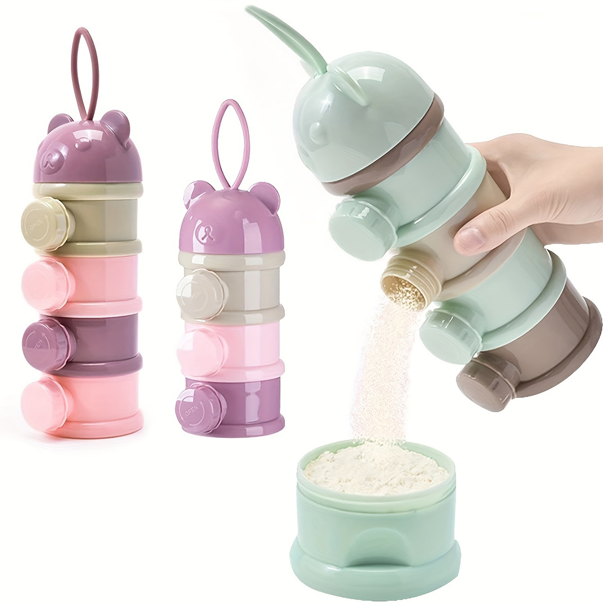 Baby Food In Jar - Pojemnik na mleko w proszku dla