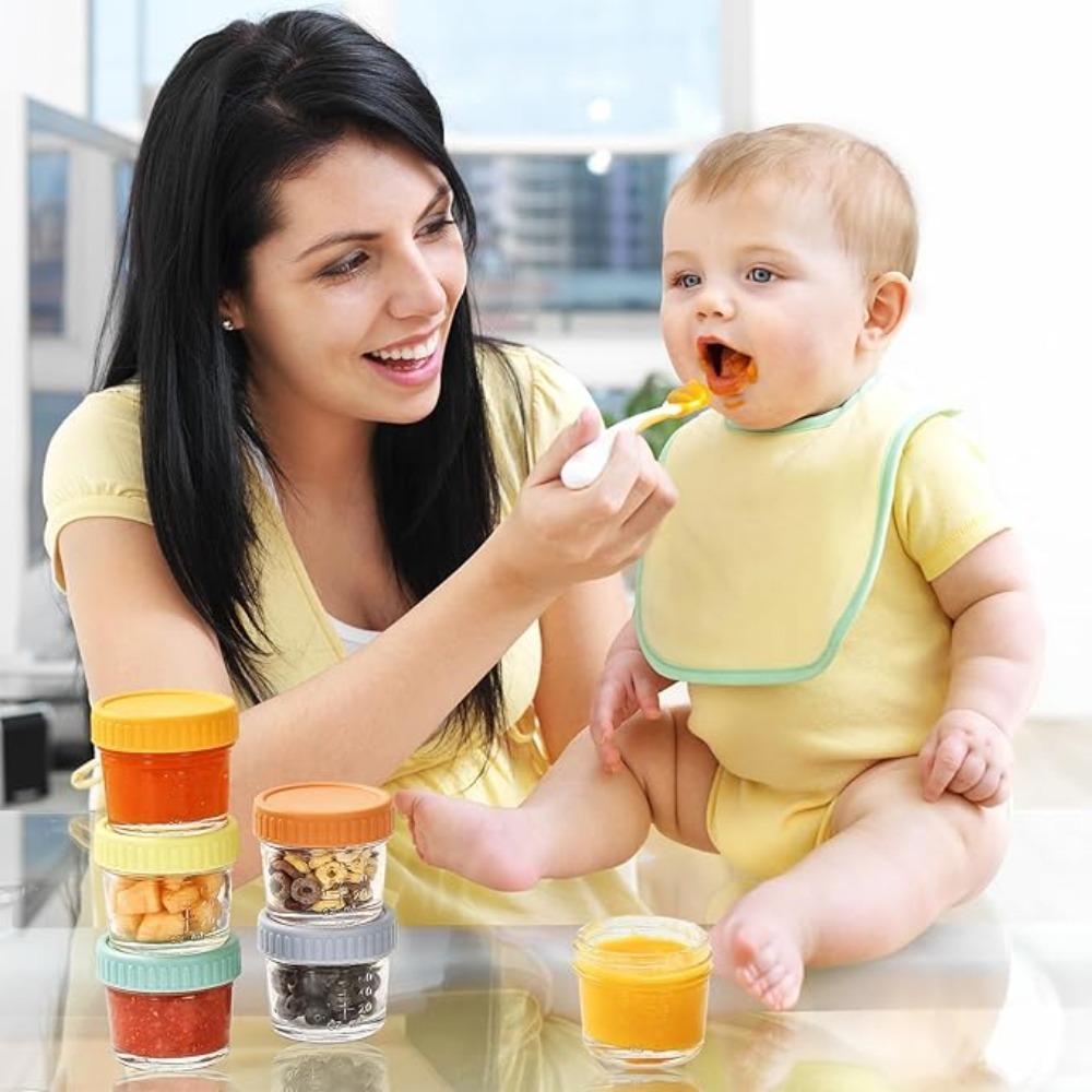 Baby Food In Jar - 6 szt. Szklane słoiki na żywność
