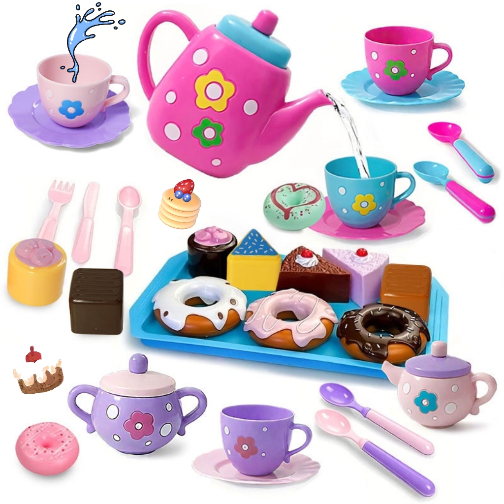 Baby Food Doll - Zestaw do herbaty dla dziewczynek, zestaw