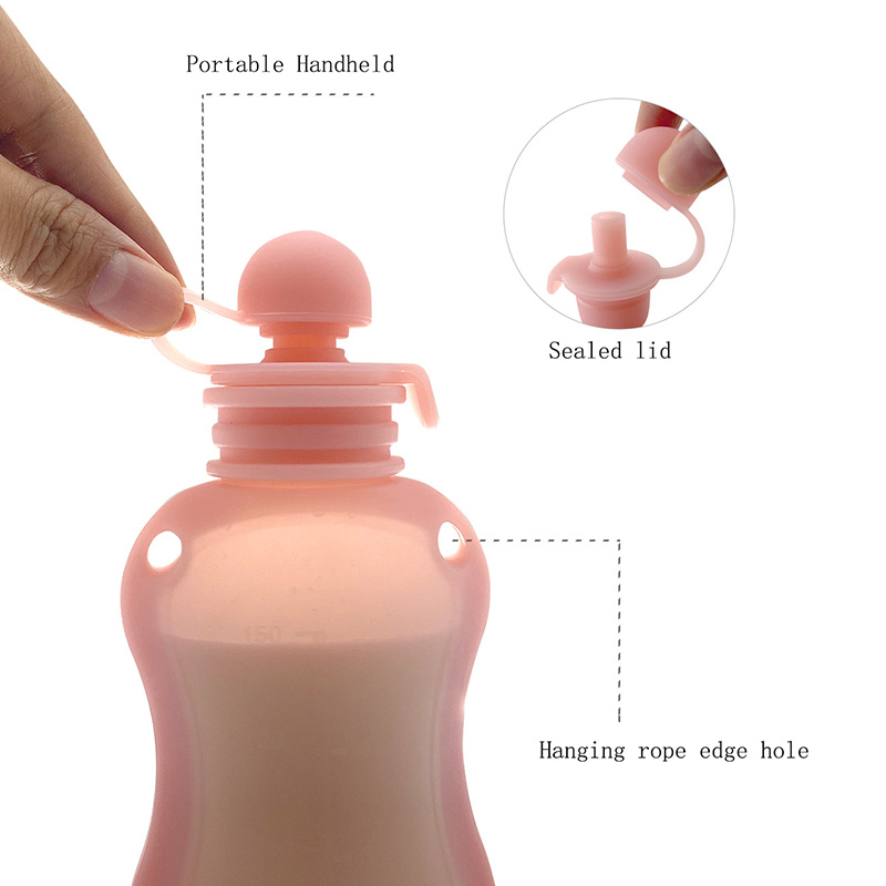 150ml Wygodna torba do przecho – Baby Food Reusable Pouches recenzja i cena