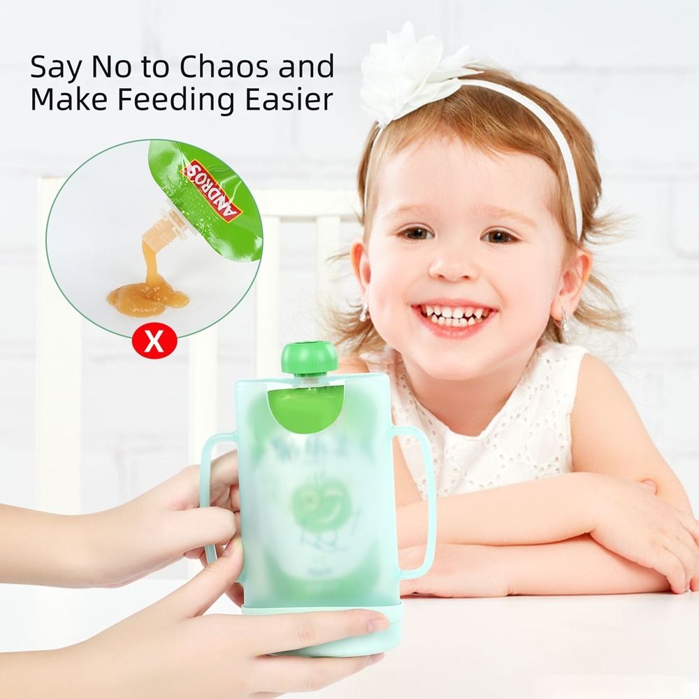 Przenośny plastikowy uchwyt na – Baby Food Reusable Pouches recenzja i cena
