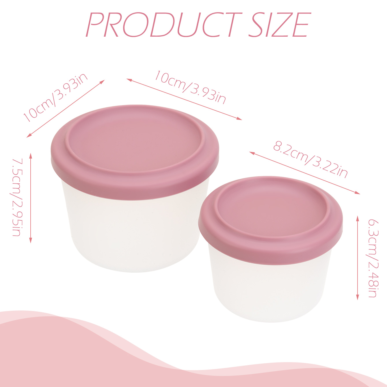 2 SZT. Pojemniki na jedzenie d – Baby Food Weaning recenzja i cena