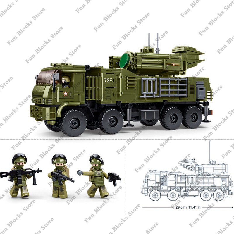 SLUBAN wojskowy pojazd rakieto – Lego Set Creator recenzja i cena