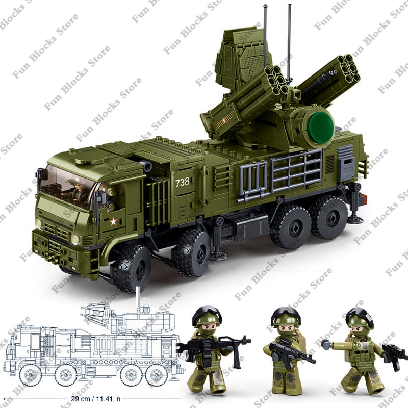 SLUBAN wojskowy pojazd rakieto – Lego Set Creator recenzja i cena