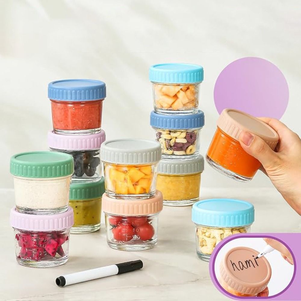 6 szt. Szklanych słoików typu  – Baby Food In Jar recenzja i cena