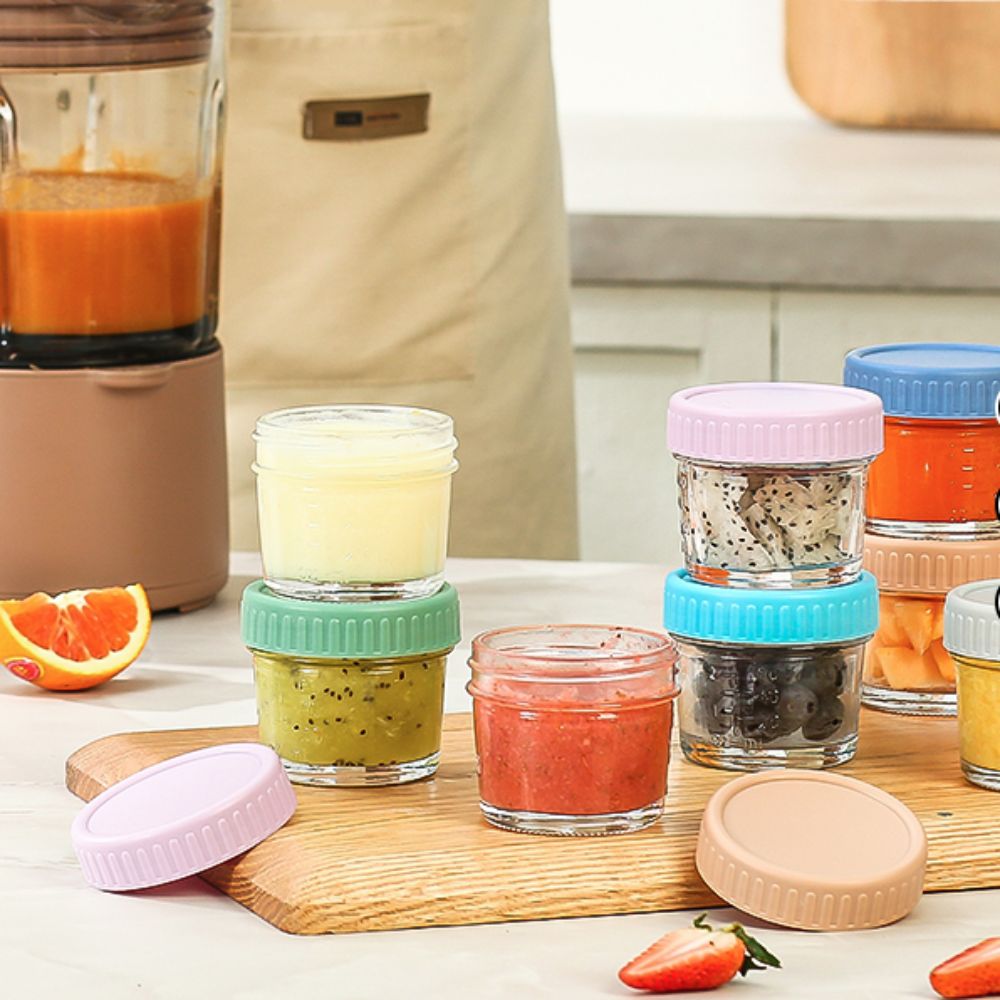 6 szt. Szklanych słoików typu  – Baby Food In Jar recenzja i cena