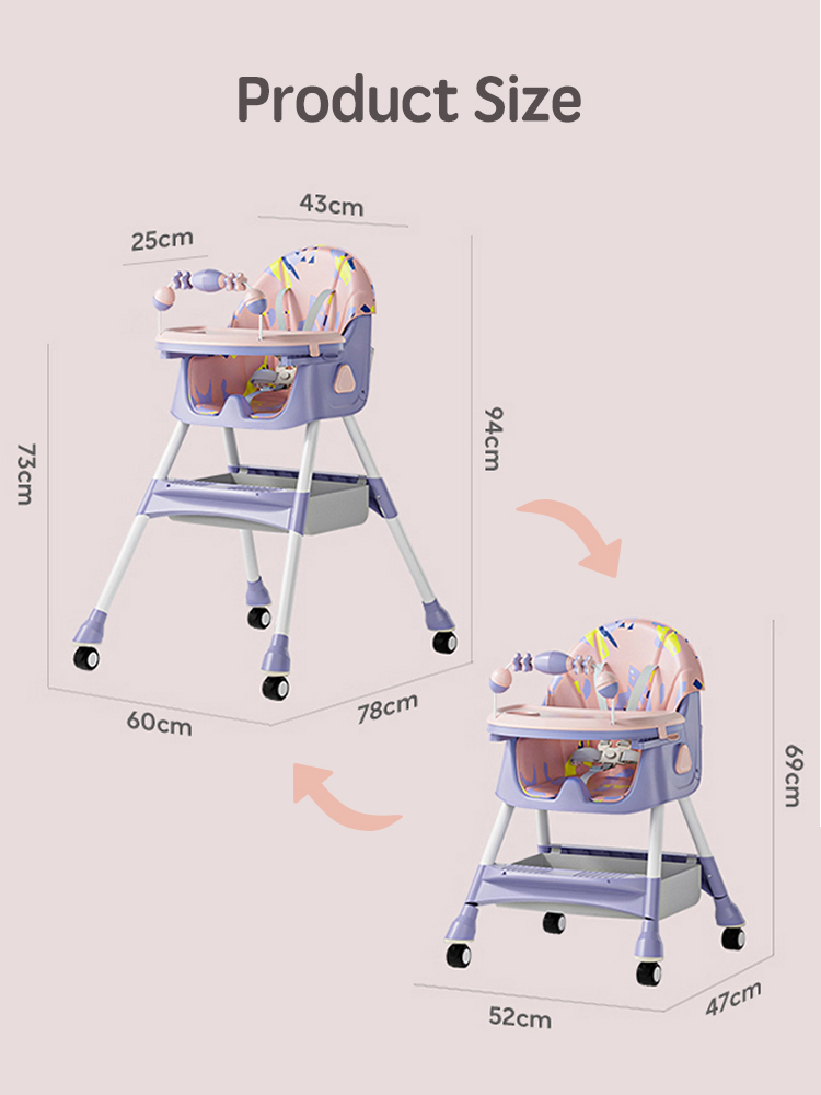 PANGDUBE Fotelik dla dziecka K – Baby Food Eating Chair recenzja i cena