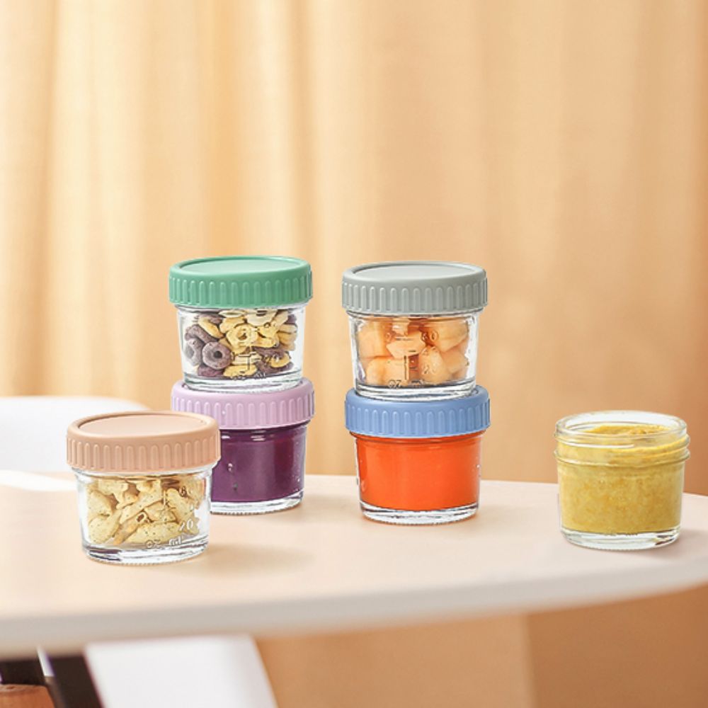 6 szt. Szklanych pojemników na – Baby Food In Jar recenzja i cena