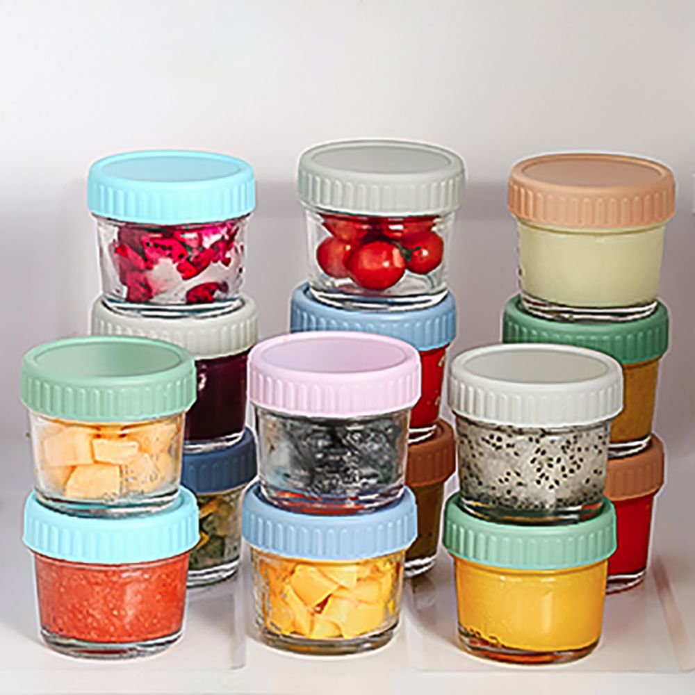 6 szt. Szklane słoiki na żywno – Baby Food In Jar recenzja i cena