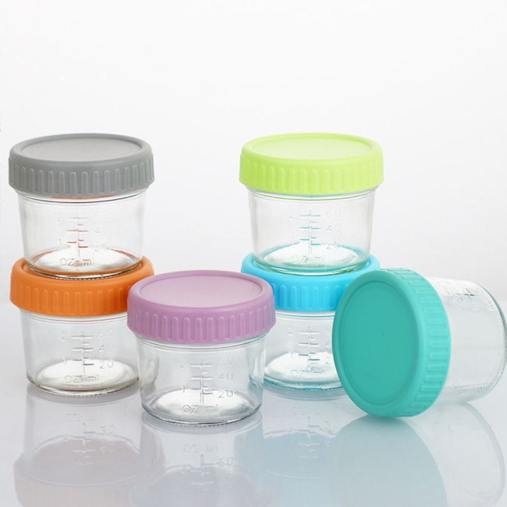 6 szt. Szklane słoiki na żywno – Baby Food In Jar recenzja i cena