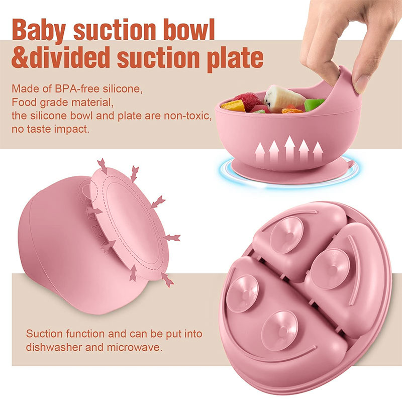Zestaw silikonowej zastawy sto – Baby Food Set recenzja i cena
