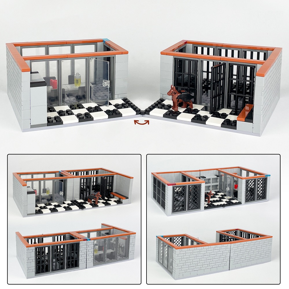 302 szt. Więzienie komisariat  – Lego Set Creator recenzja i cena