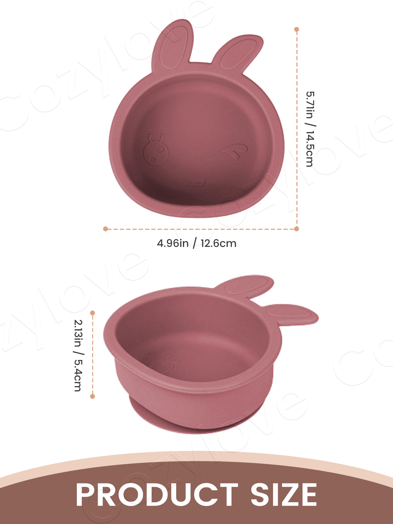 Urocza silikonowa miseczka z u – Baby Food Weaning recenzja i cena