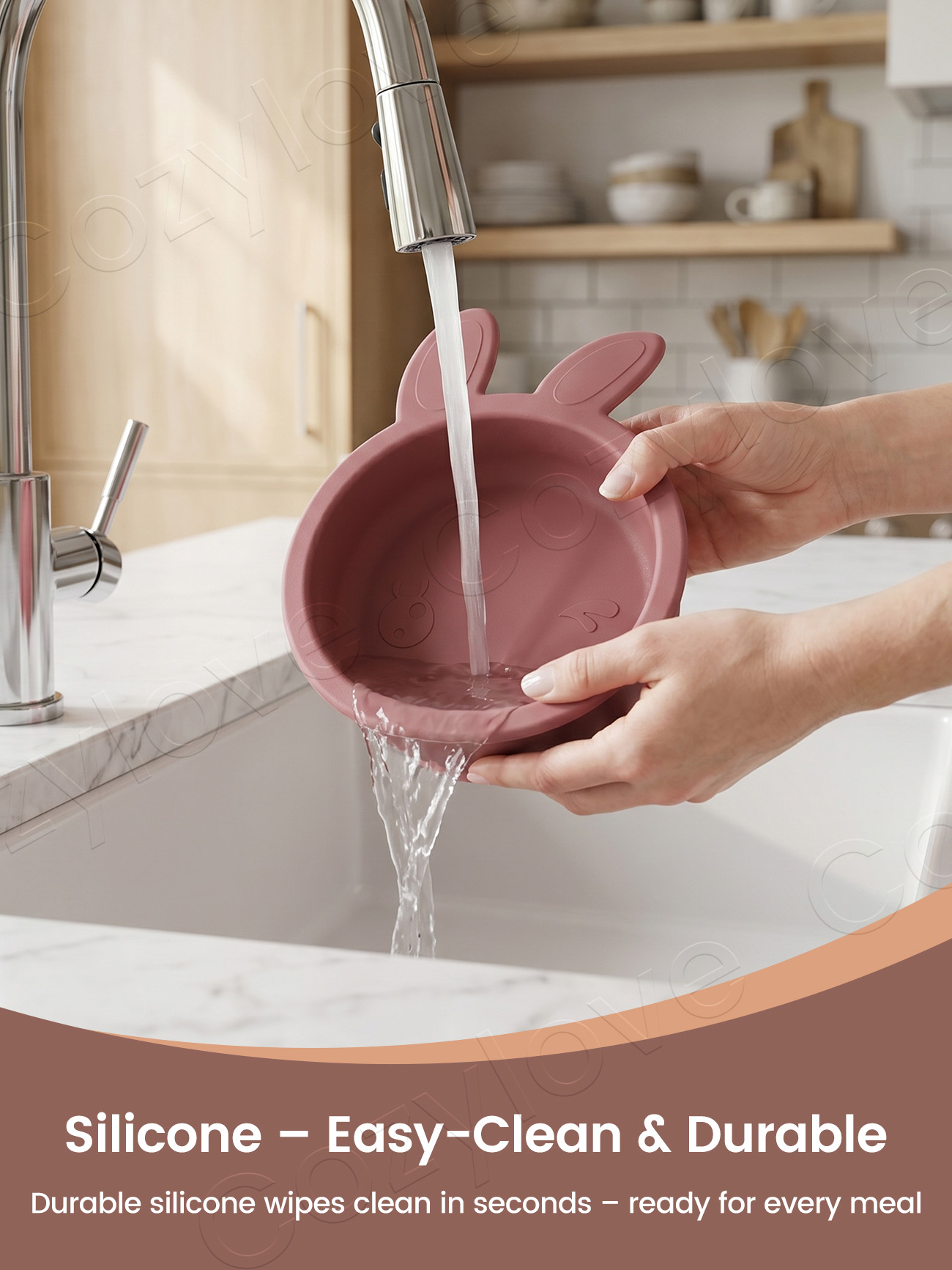 Urocza silikonowa miseczka z u – Baby Food Weaning recenzja i cena