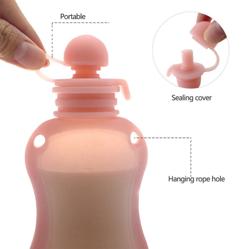 Silikon bez BPA torebka na jed – Baby Food Reusable Pouches recenzja i cena