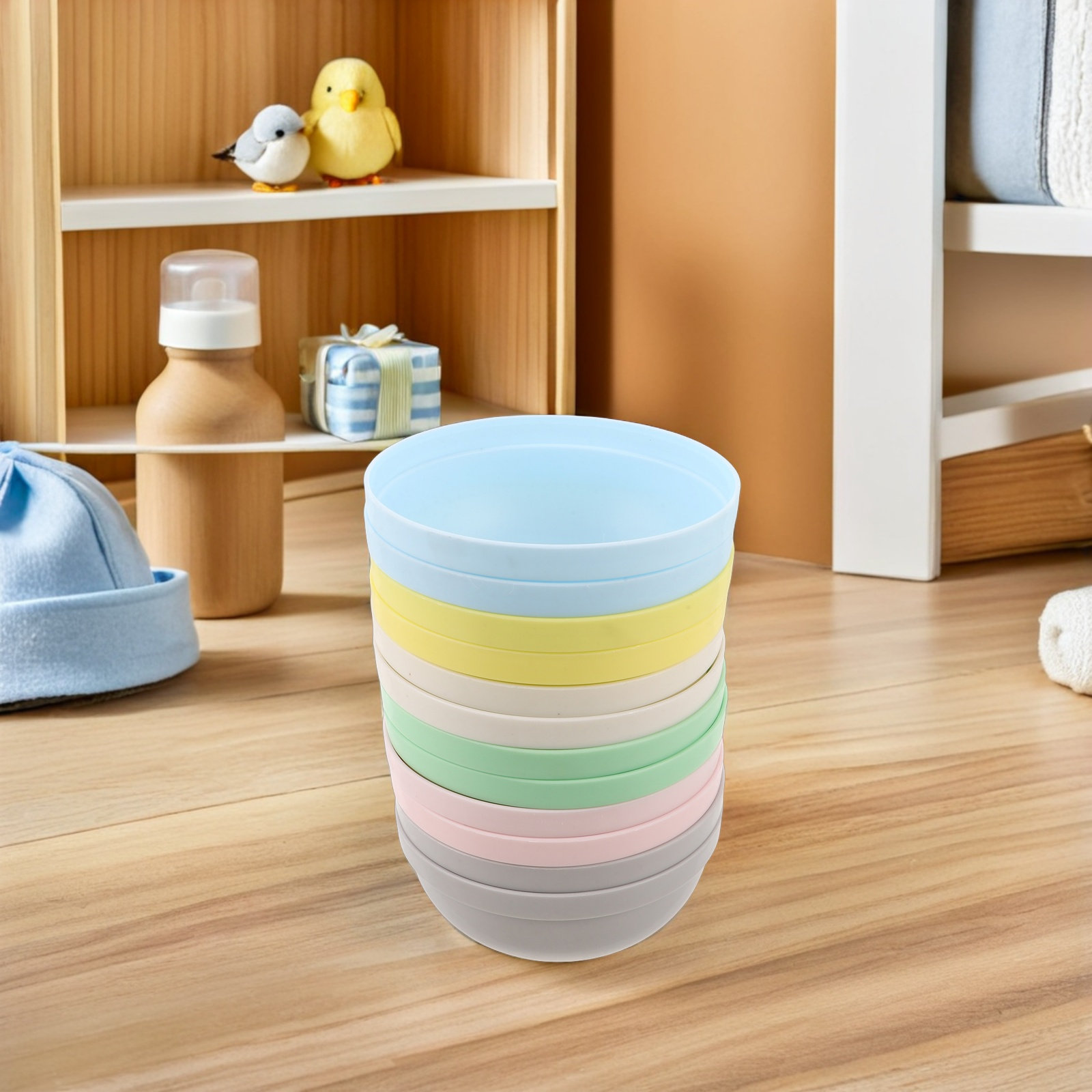 12 szt. plastikowych miseczek  – Baby Food Weaning recenzja i cena